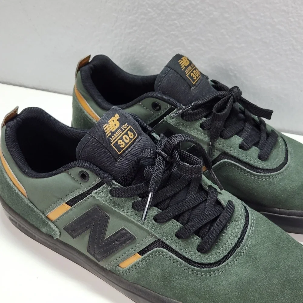 New Balance Numeric 306 Jamie Foy Green Black NM306NFU Men’s Size 10D Used